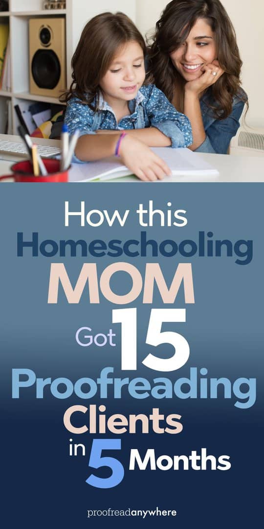 Stay-at-home mom? You can make money from home as a freelance proofreader