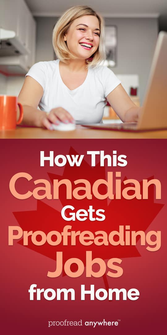 Nancy shares how she gets proofreading jobs from home