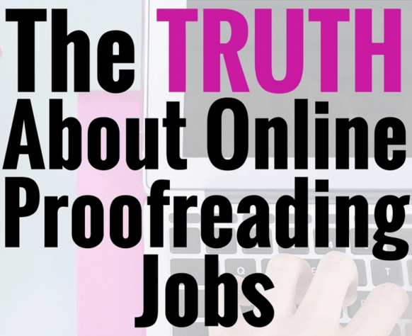 Proofreading jobs online
