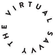 The virtual savy logo